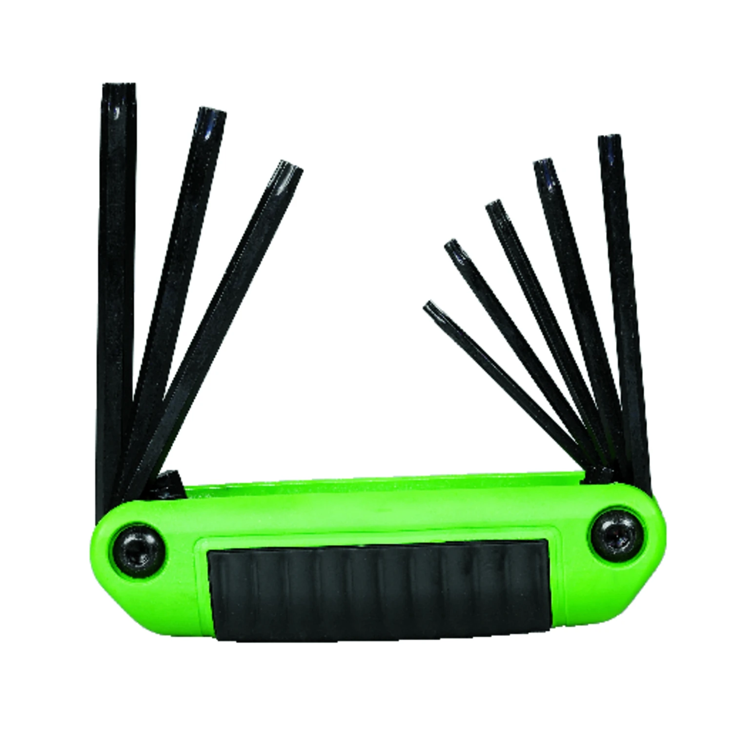 Ergo-fold Torx Key Set, 8-piece T8-t40 With Ergonomic Handle