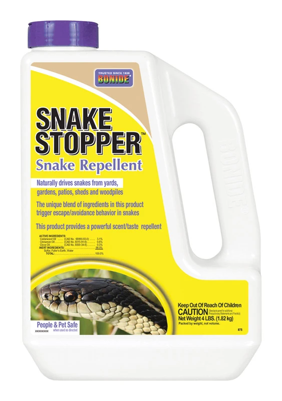 Snake Stopper 4 Lb. Powder Snake Repellent - Natural Ingredients