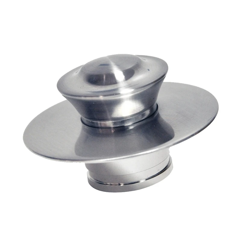 Ez Drain Touch Activated Universal Bathtub Drain Stopper, Chrome, 3 In.