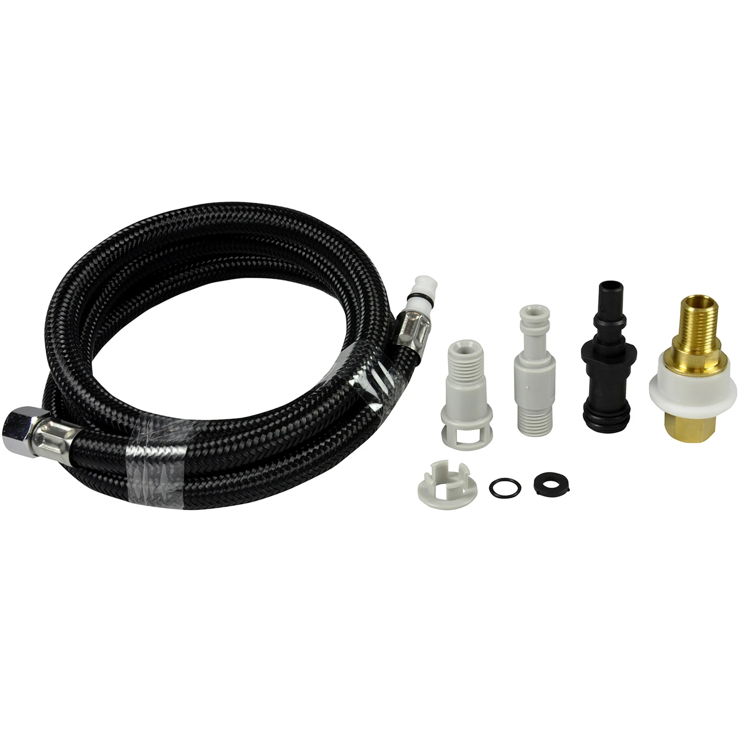 48 In. Universal Sink Sprayer Hose With Quick Connect Adapter