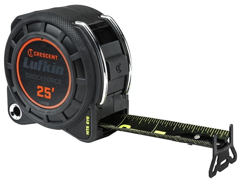Shockforce Nite Eye Dual Sided Tape Measure 1-3/16 In. X 25 Ft.