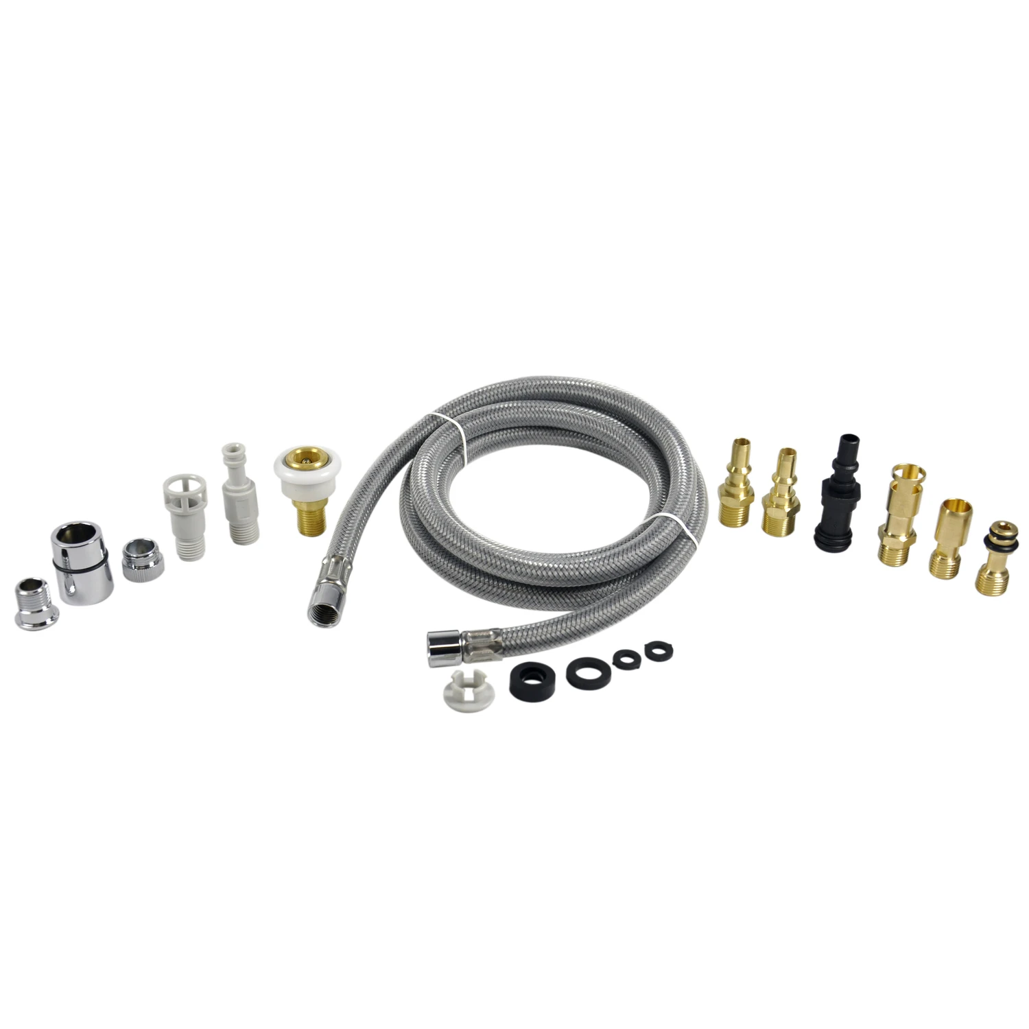 57 In. Universal Pull-out Sprayer Hose Replacement For Delta And Moen Faucets