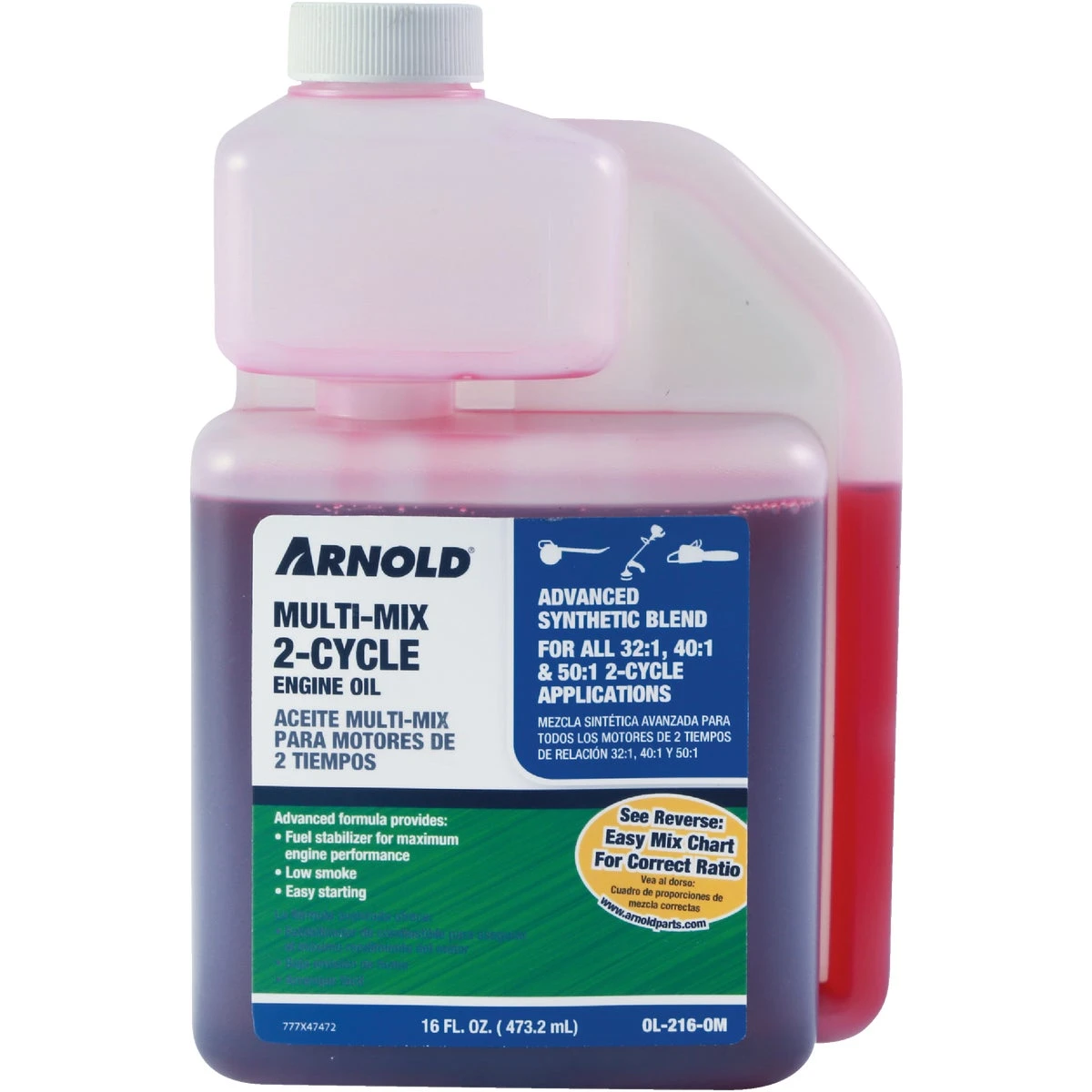 Multi-Mix Synthetic Blend Engine Oil, 16 oz.