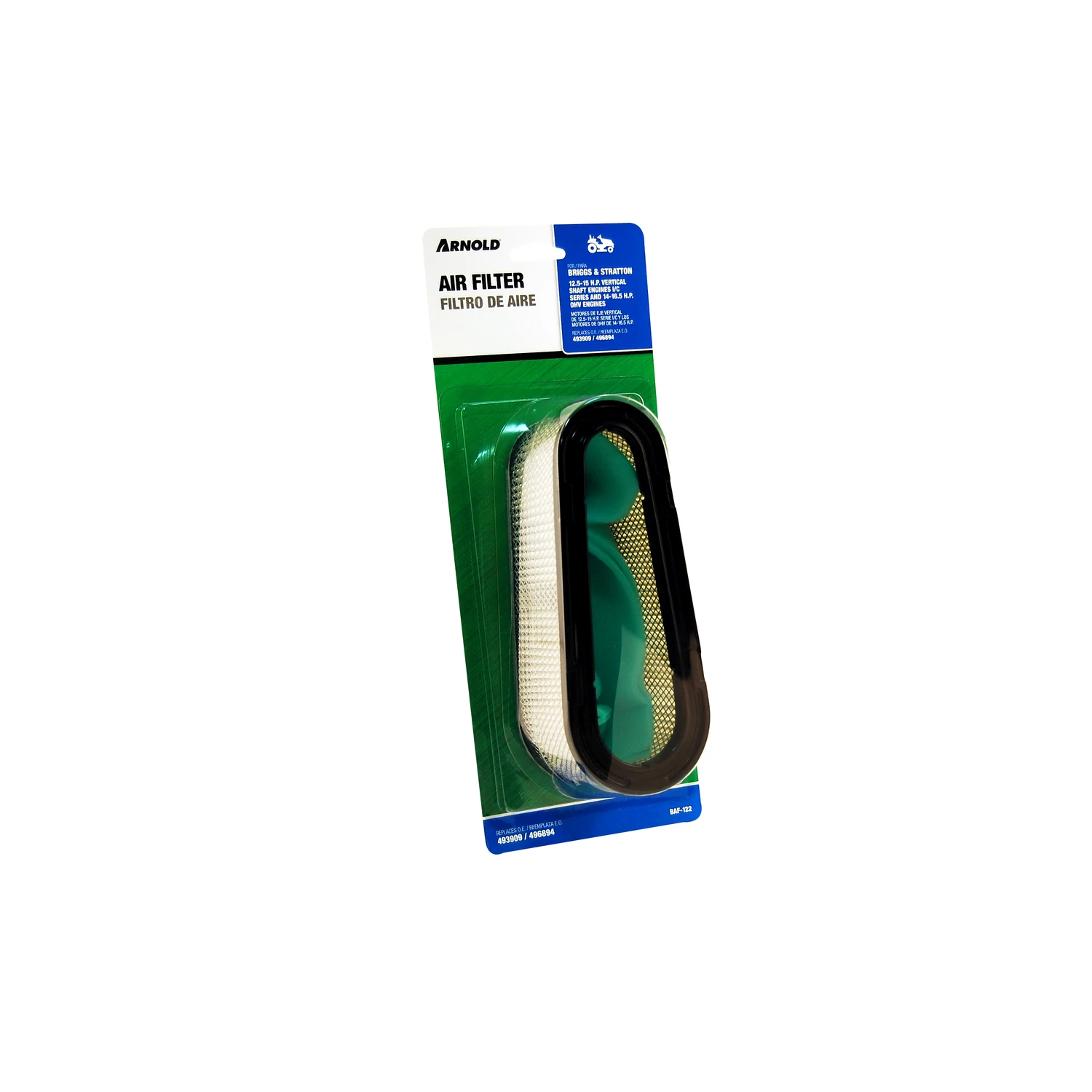 Oval Paper Lawn Mower Air Filter with Pre-Cleaner Foam Filter for Enhanced Engine Protection