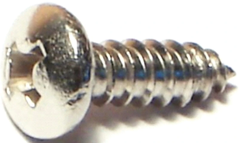 Midwest Fastener 5107 Phillips Pan Head Tapping Screw 8 x .5 In.