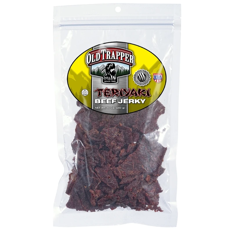 Teriyaki Beef Jerky 10 Ounce Bagged Snack