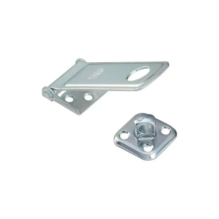 754579 4-1/2 Inch Zinc Safety Hasp For Secure Locking