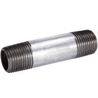 570-100bc Galvanized Pipe Nipple, 3 In Diameter, 10 In Length, Sch 40