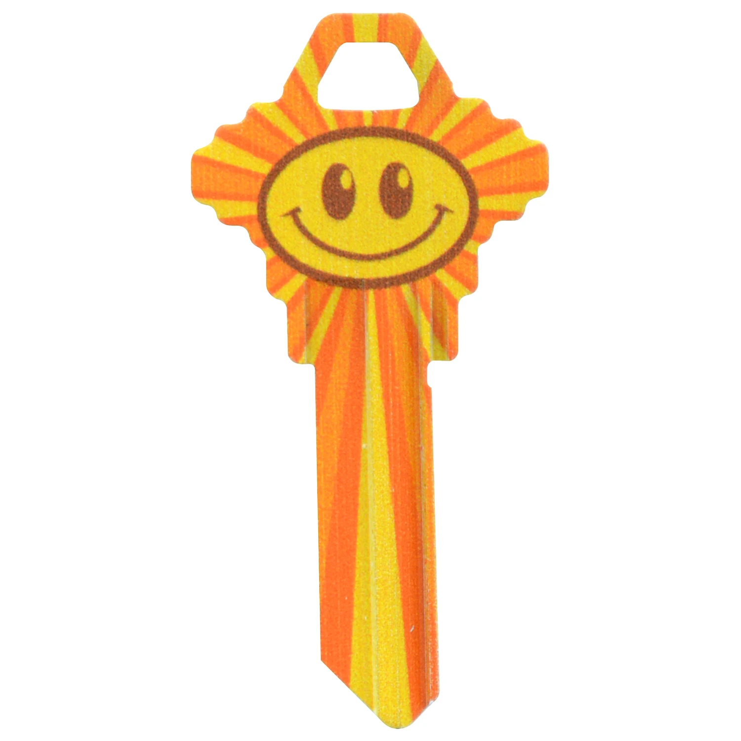 Hillman Wackey Smiley Face House/Office Universal Key Blank Single Hillman Wackey Smiley Face House/Office Universal Key Blank Single