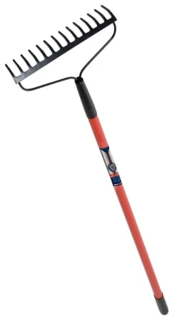 1849900 Fiberglass Handle Bow Rake For Garden And Landscaping