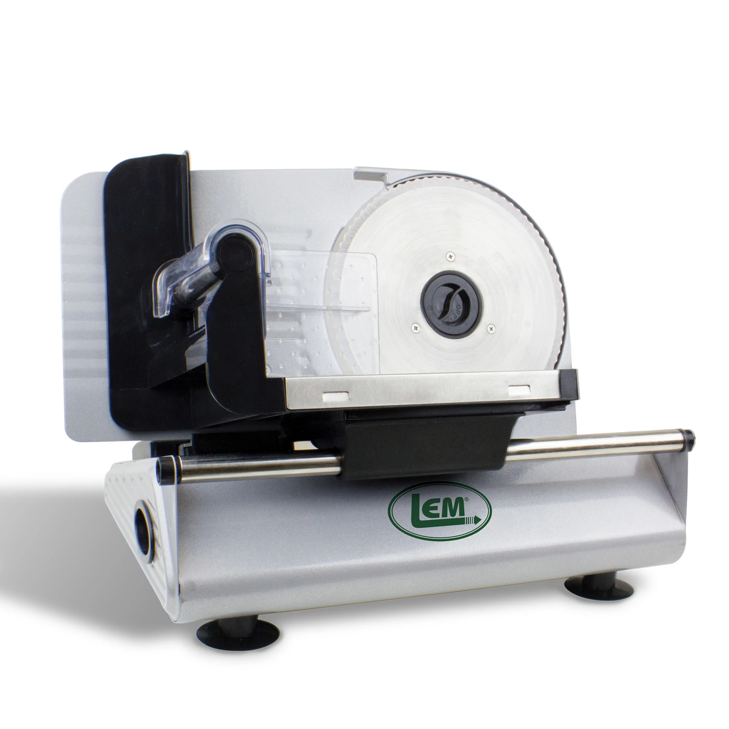7.5 In. Belt Driven Meat Slicer With Stainless Steel Blade