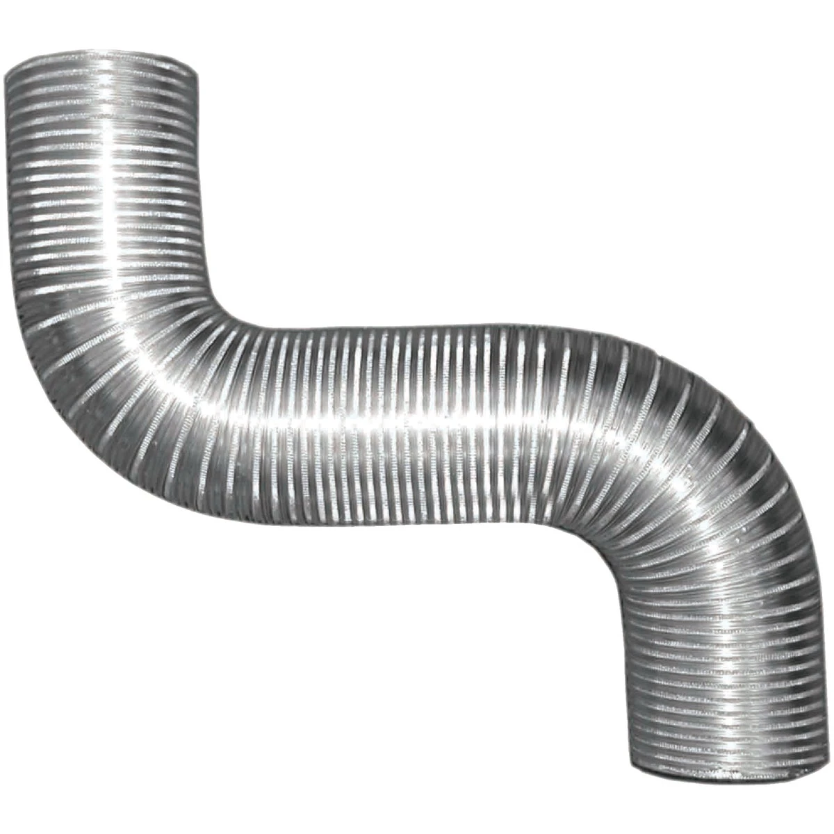 4 Inch X 8 Foot Flexible Aluminum Dryer Hose Kit - 3 Piece Set