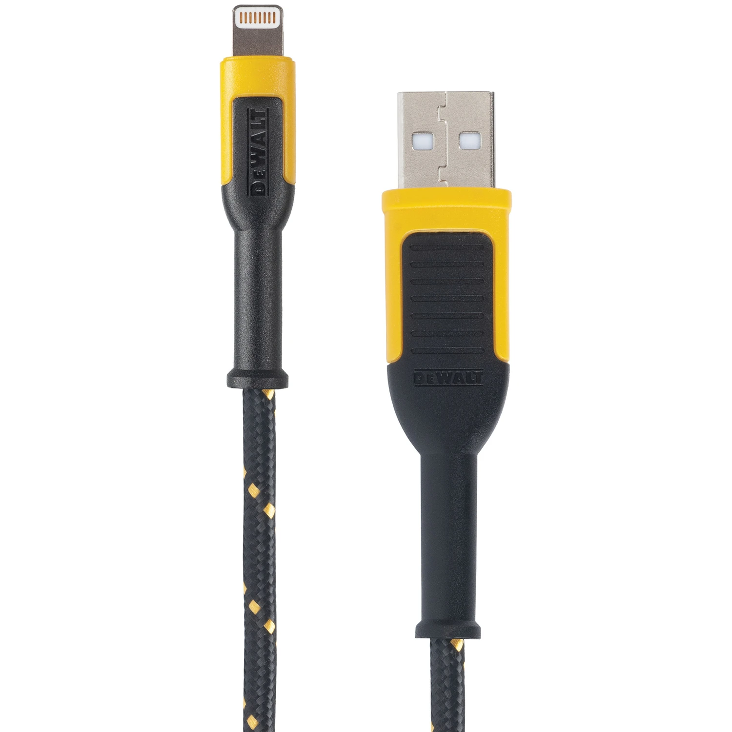 6 Ft. Lightning To Usb Charge And Sync Cable - Black/yellow, Reinforced Design
