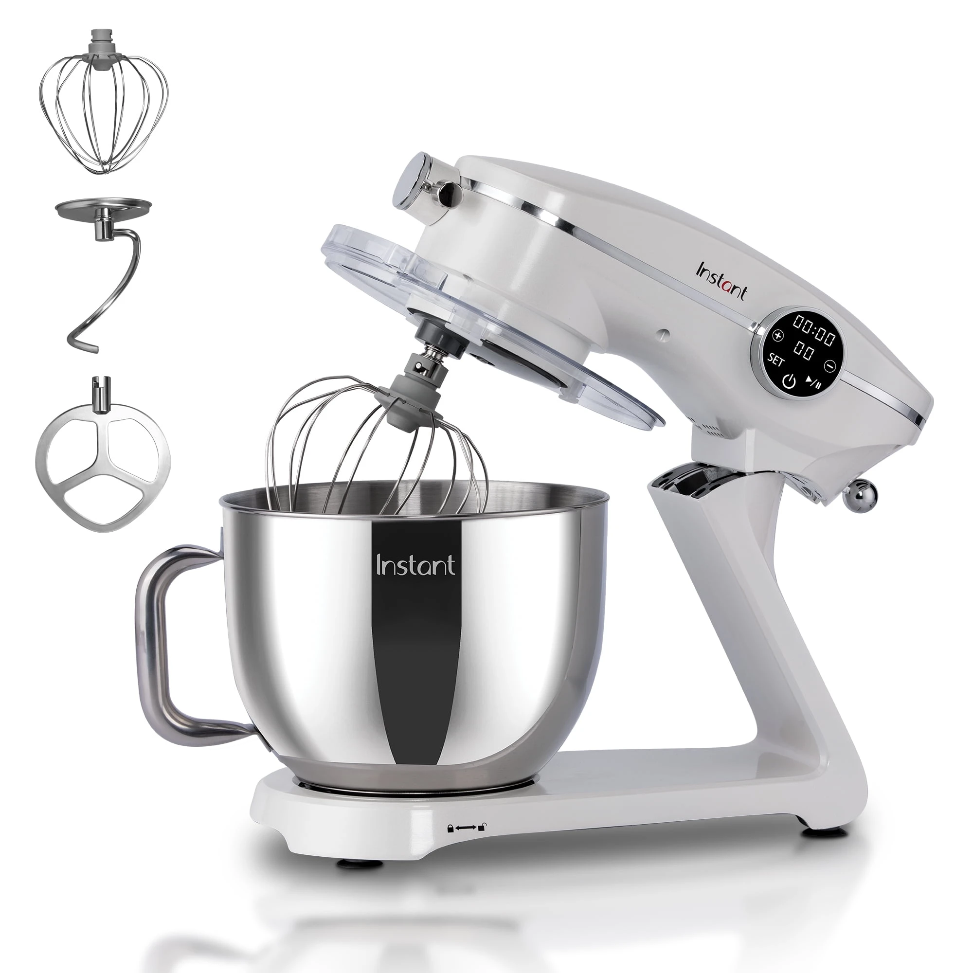 7.4 Qt. 10-speed Pearl Stand Mixer Pro With Stainless Steel Bowl