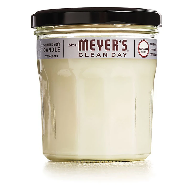 Lavender Scented Soy Candle, 7.2 Ounce Jar
