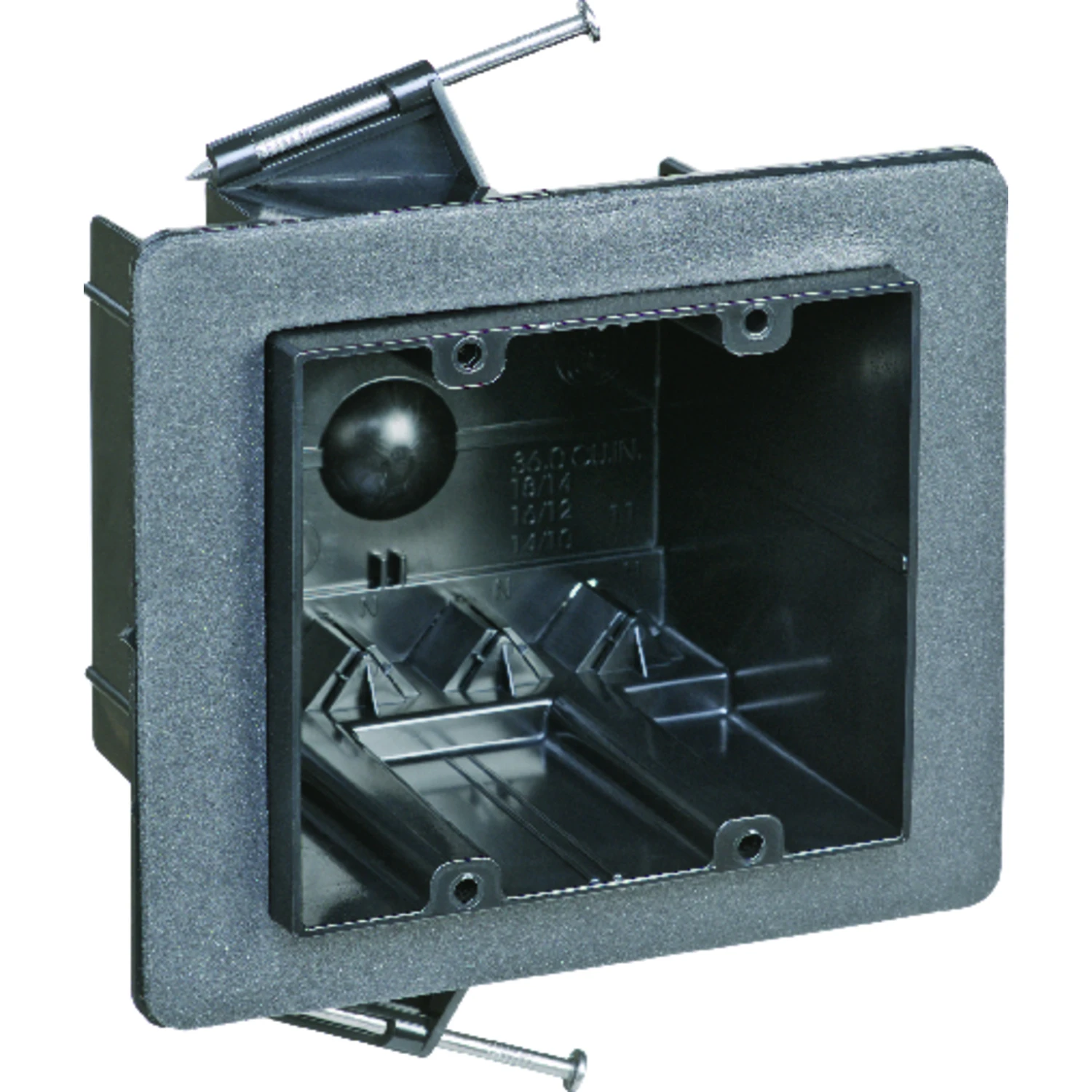 3-1/2 In. X 4 In. X 3-1/4 In. 2-gang Vapor-tight Electrical Box