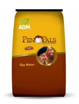 Pen Pals Non-Medicated Chicken Feed Egg Maker Crumble 50 Pounds Bag