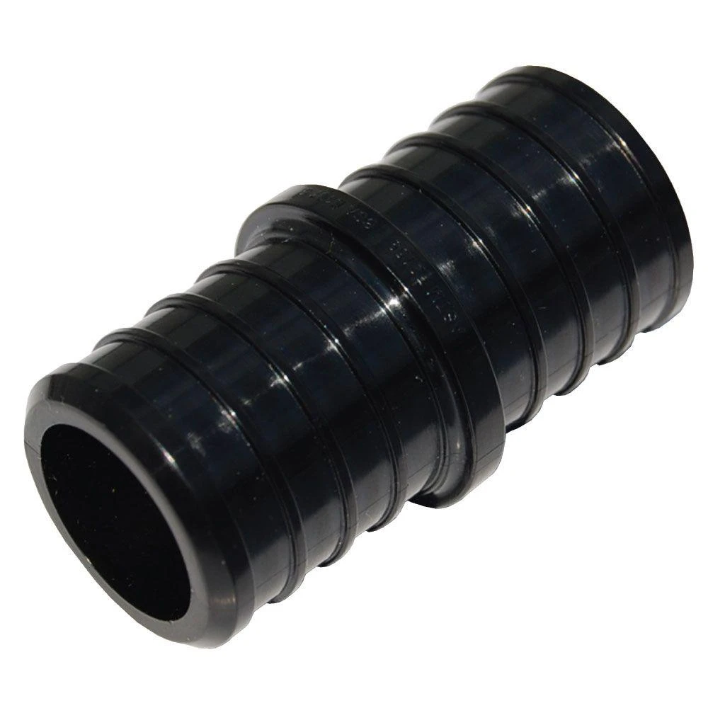 Poly Pex Pipe Coupling, Alloy Barb, 3/4 In., 5-Pk.