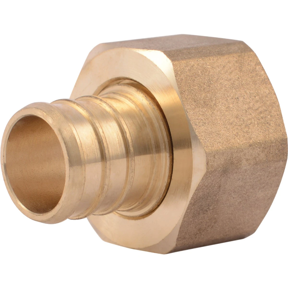 3/4 In. Barb X 3/4 In. Female Brass Pex Adapter