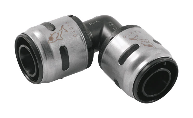 PEX Evopex Push To Connect Pipe Elbow, 90-Degree, 3/4 x 3/4 In., 6-Pk.