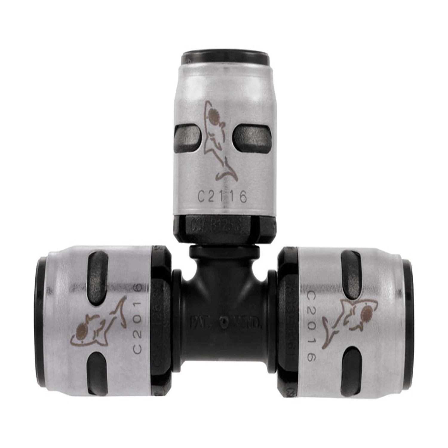 Evopex 3/4 In. Push-to-connect Plastic Tee Fitting K370a