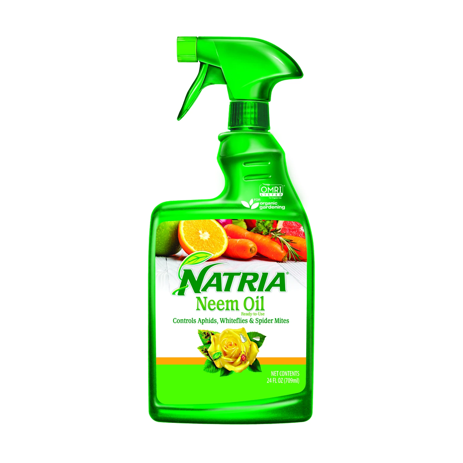 24 Oz. Ready To Use Neem Oil Insect Killer For Plants And Vegetables