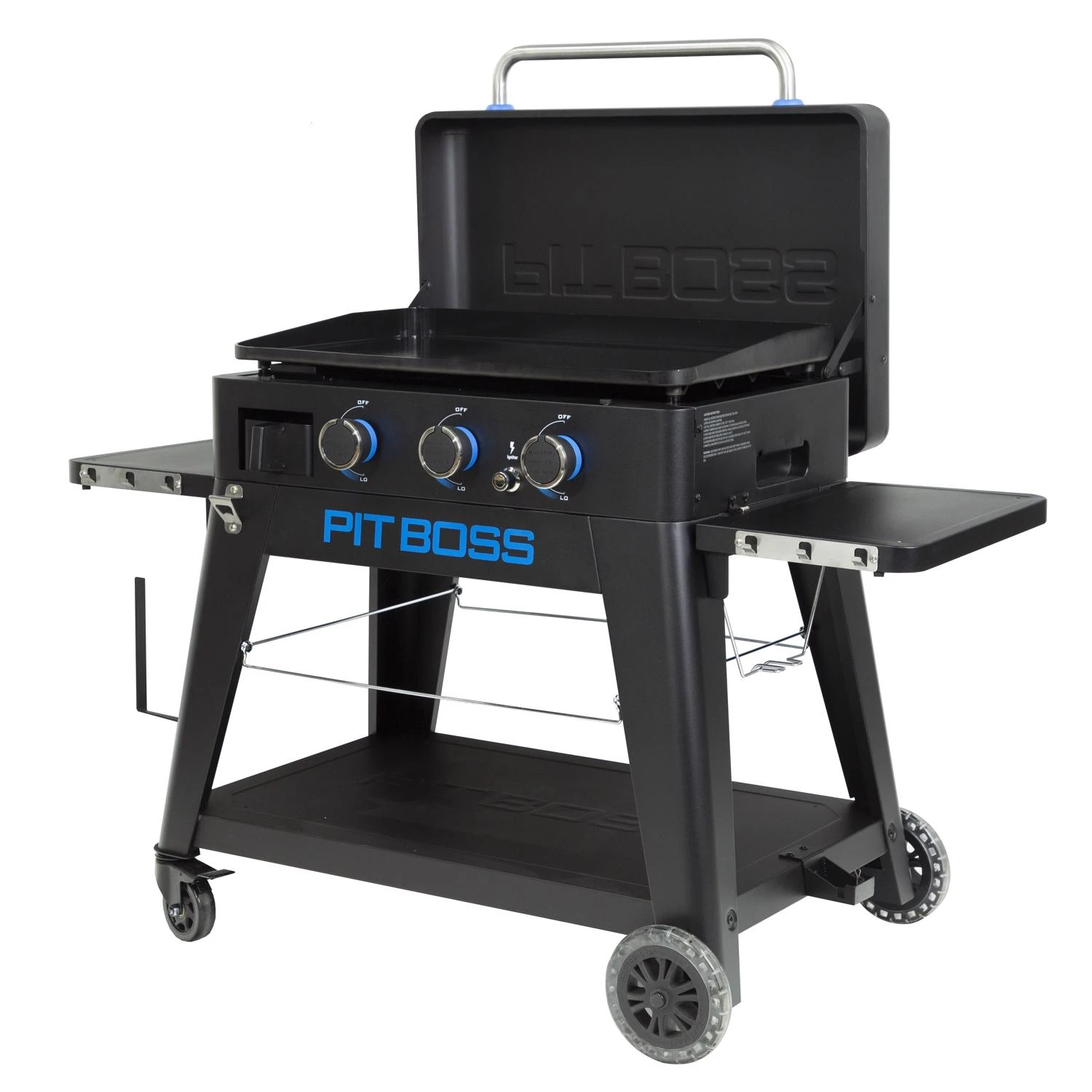 Ultimate Liquid Propane Gas Lift-Off Griddle with Three Burners and 36000 BTU