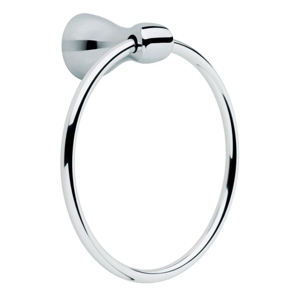 Foundation Collection Polished Chrome Towel Ring Bathroom Accessory