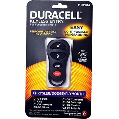 Self Programmable Keyless Remote Mopar Gq43vt17t & Mop014d 4-button