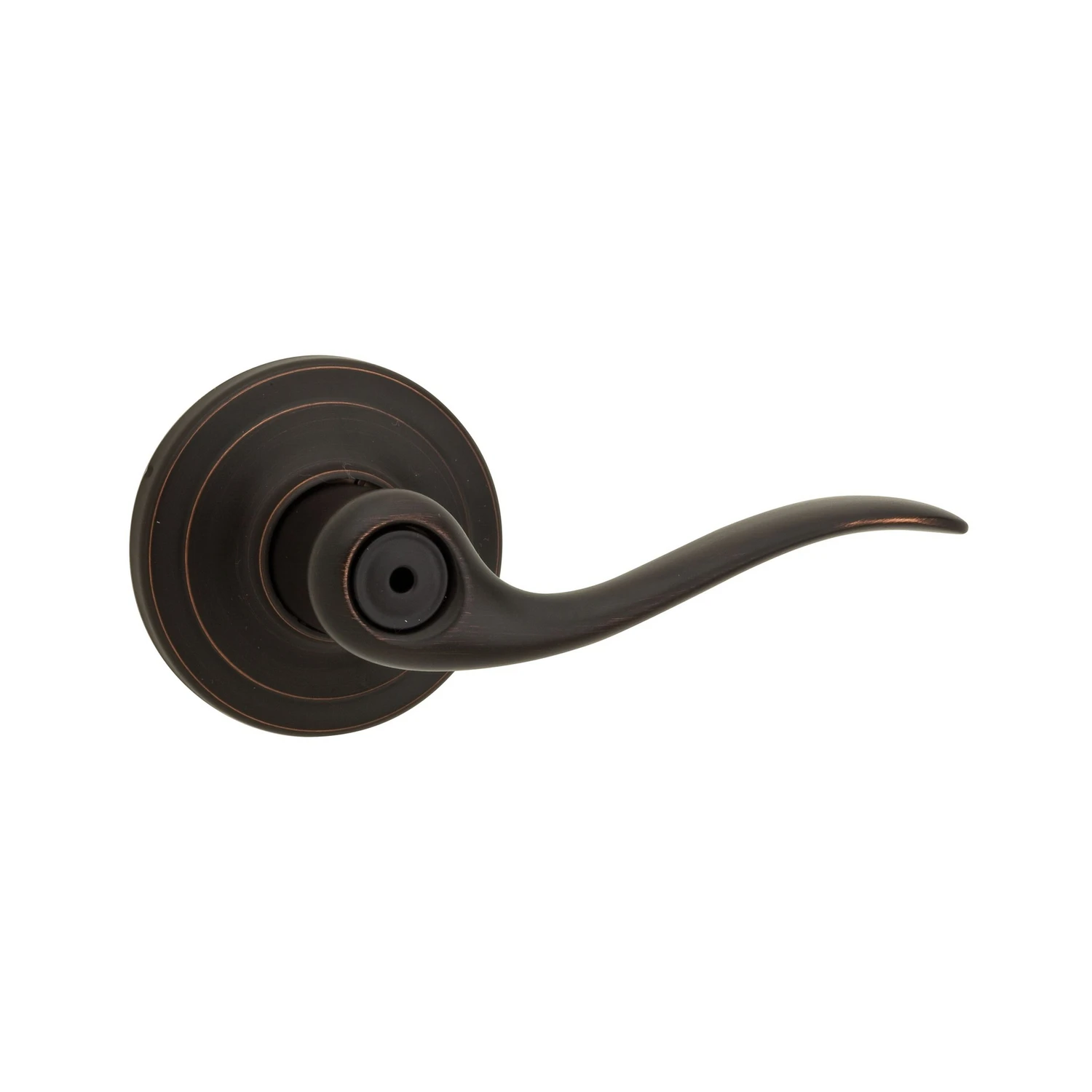 Venetian Bronze Tustin Privacy Door Lever 1-3/4 In.