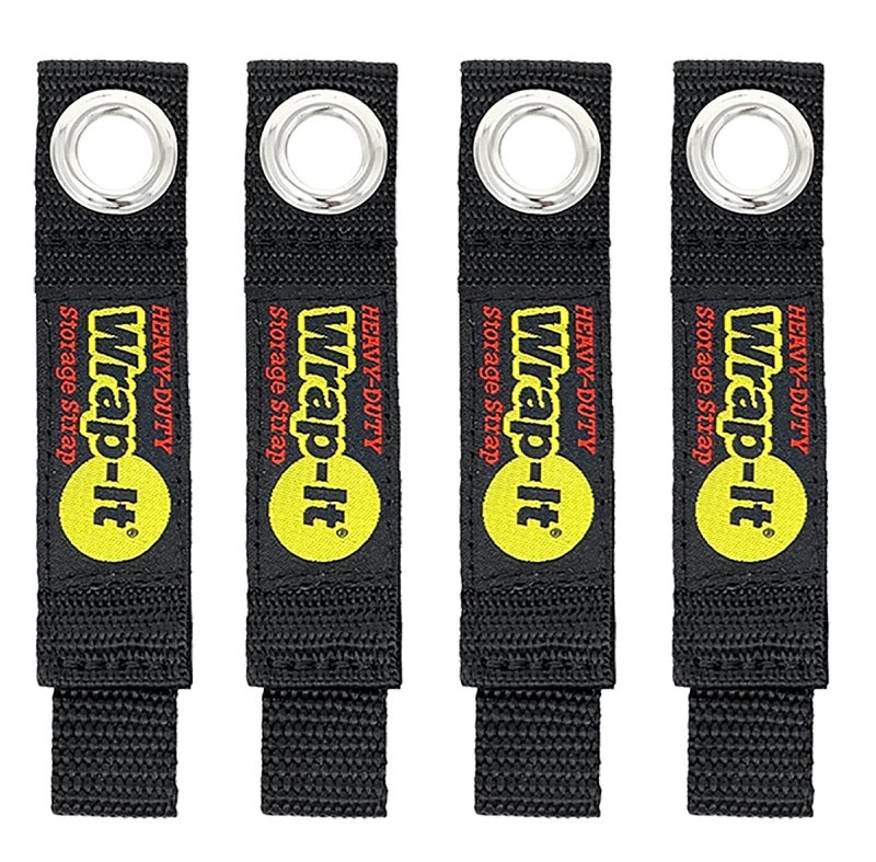 Heavy Duty Storage Straps, 7-In., 4-Pk.