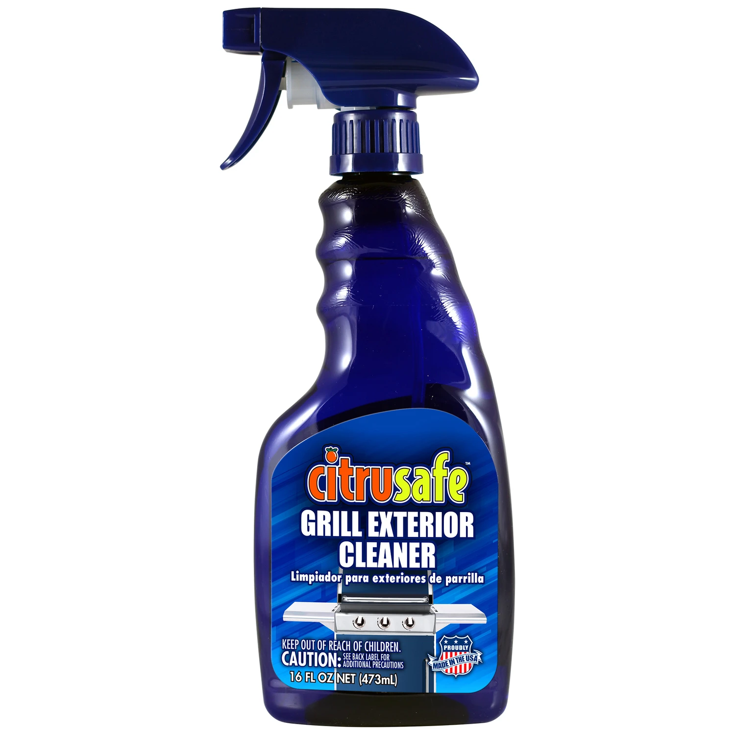 Grill Exterior Cleaner 16 Oz Liquid - Streak-free Formula
