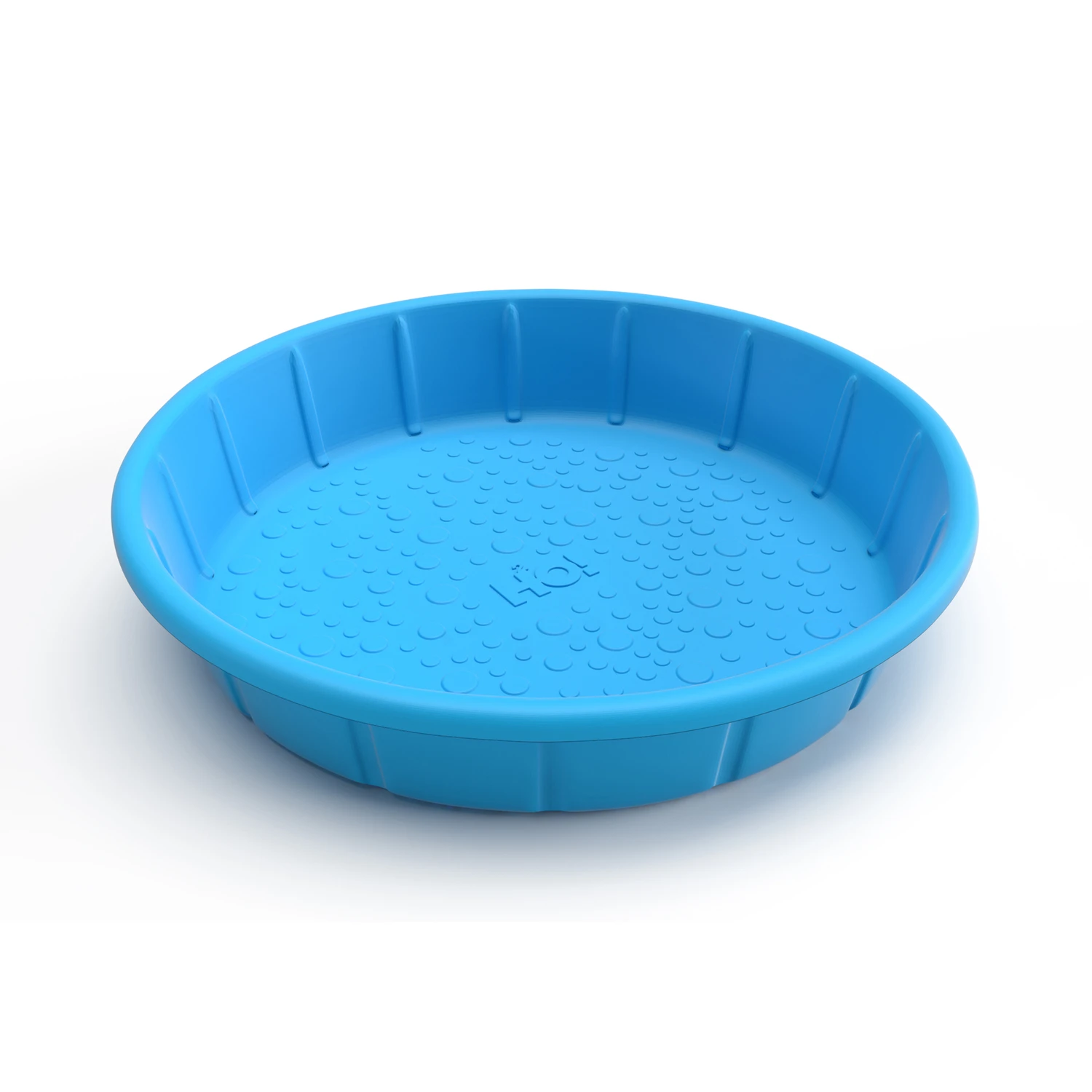 Econo Round Plastic Wading Pool 8 In. D X 36 In. Dia. Blue Polyethylene