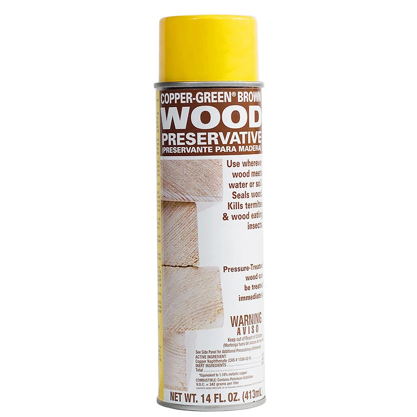 Copper Green Brown Oil-based Wood Preservative Spray 14 Oz. - Model Cb Spray