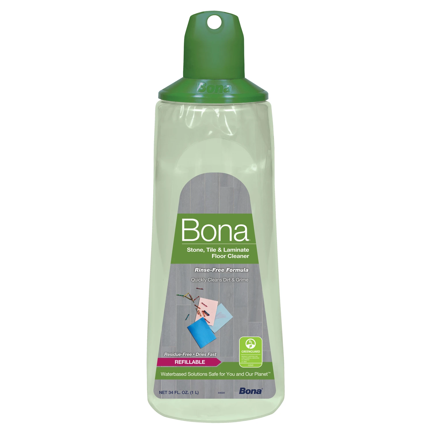 34 Oz. Stone, Tile, & Laminate Floor Cleaner Refill Cartridge - No Scent