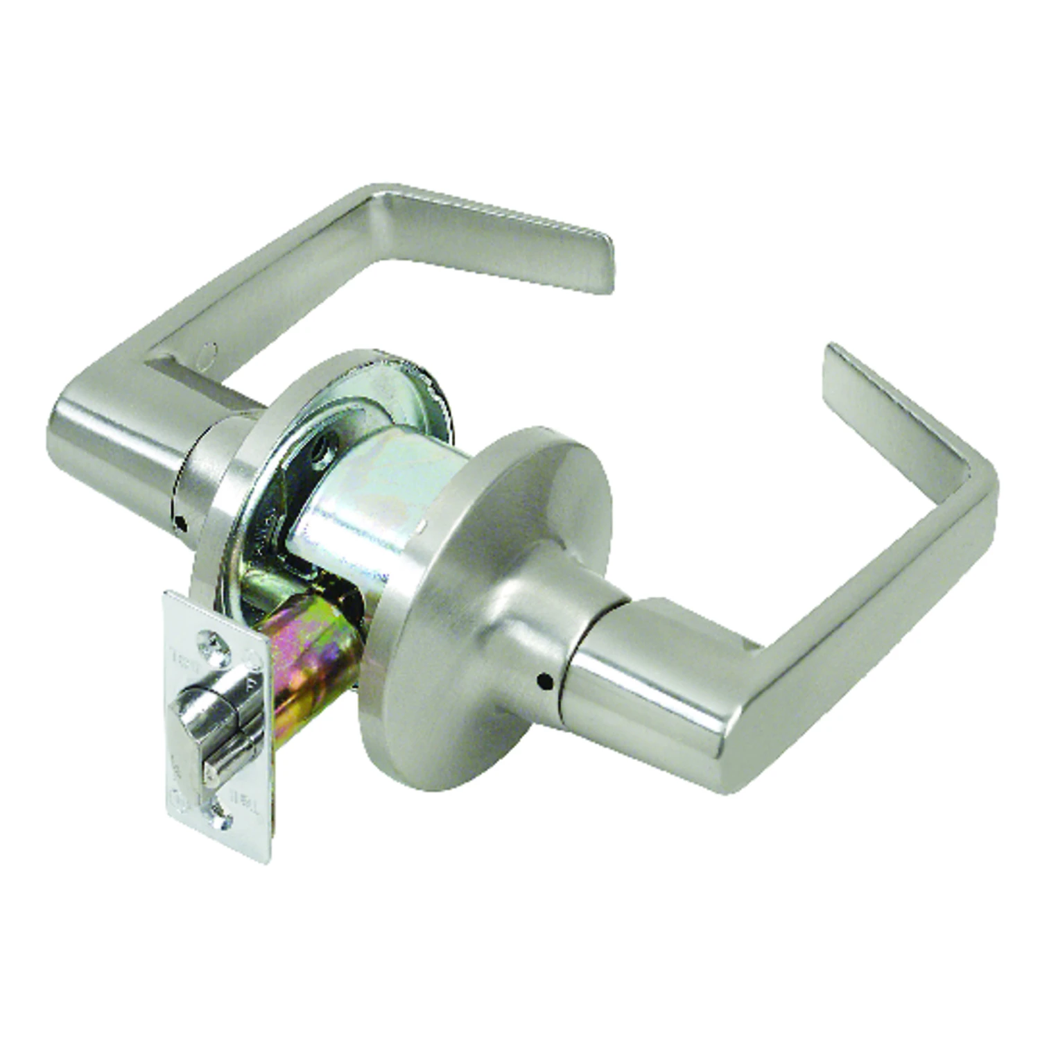 Light-Duty Commercial Satin Finish Passage Door Lever Handle