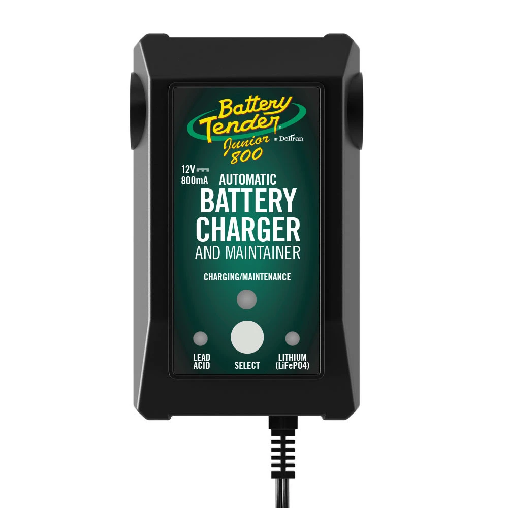 Junior 800 12v 800ma Selectable Charger For Lead Acid And Lithium Batteries