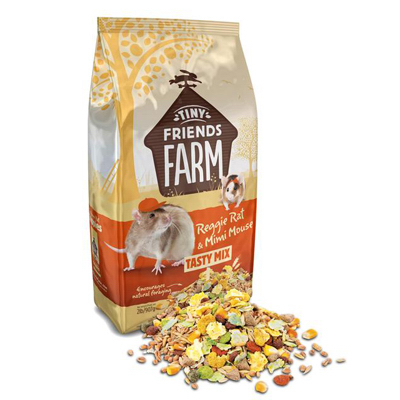 Reggie Rat & Mimi Mouse Food, 2 Lbs - Nutritionally Balanced Treats