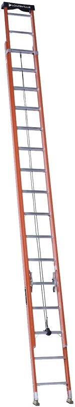 32-ft. Fiberglass Extension Ladder, Type 1a, 300-lb. Load Capacity, Model L-3022-32pt