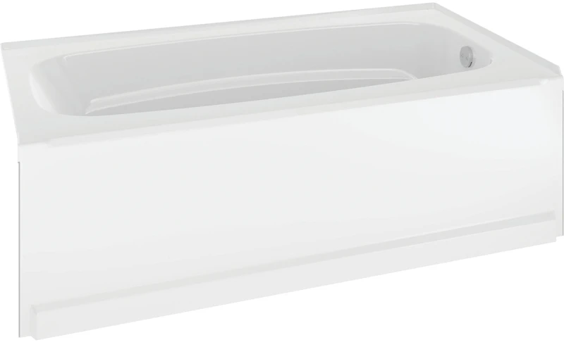 Classic 400 Right Drain Bathtub 60 In. L X 33 In. W X 18 In. D White
