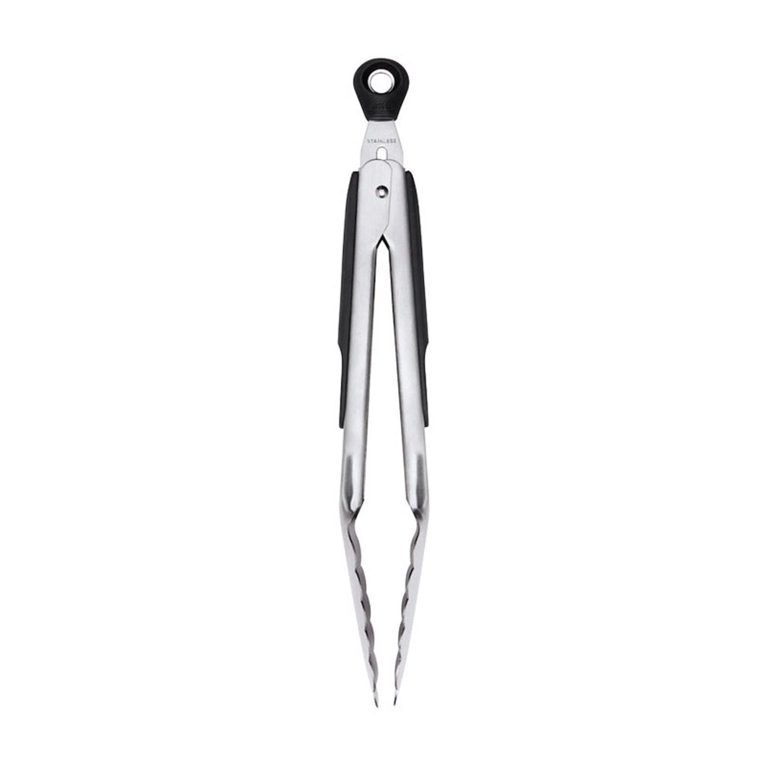 9 In. Locking Tongs - Stainless Steel Kitchen Utensil