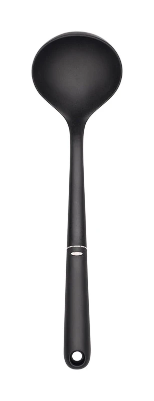 Good Grips Black Nylon Ladle for Cooking and Serving