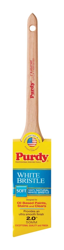 2 Inch Angular Sash and Trim Paint Brush with Adjutant China White Bristles