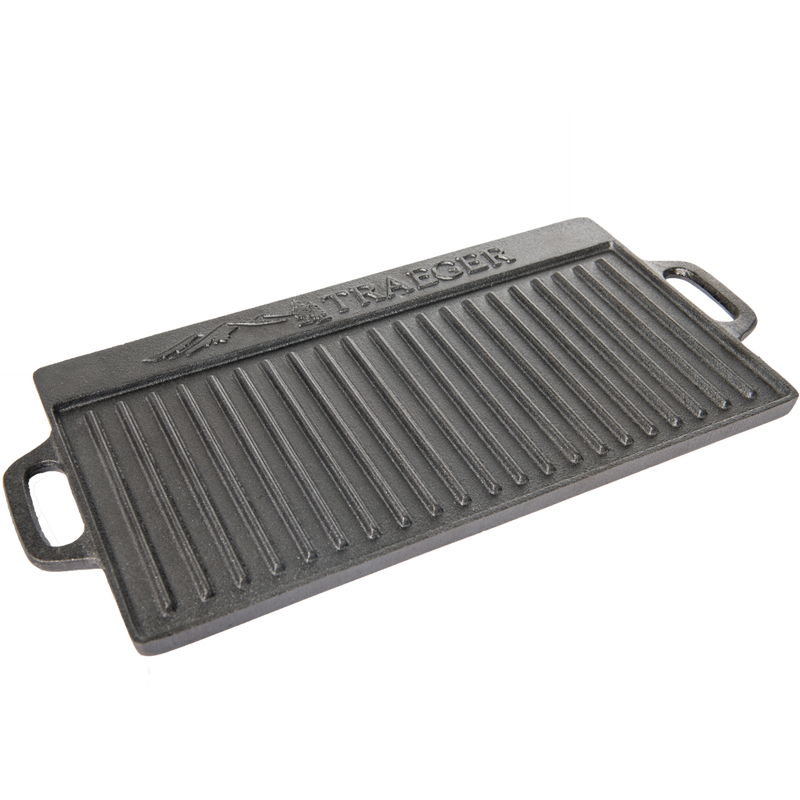 Cast Iron Reversible Griddle with Dual Cooking Surfaces, Heavy Duty Durable Construction