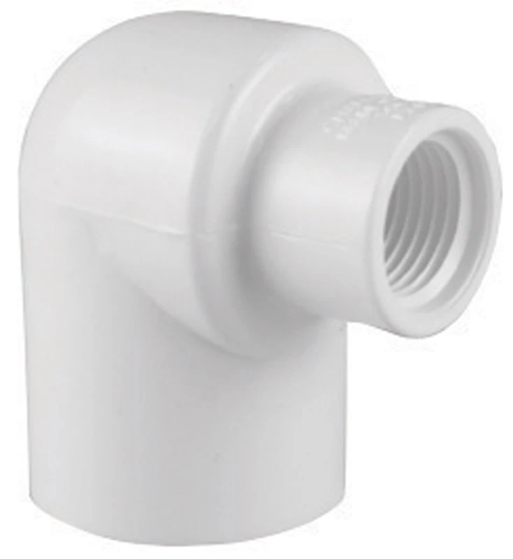 Charlotte Pipe 1 In. Slip x 1/2 In. Female Schedule 40 90 Deg. PVC Elbow (1/4 Bend)