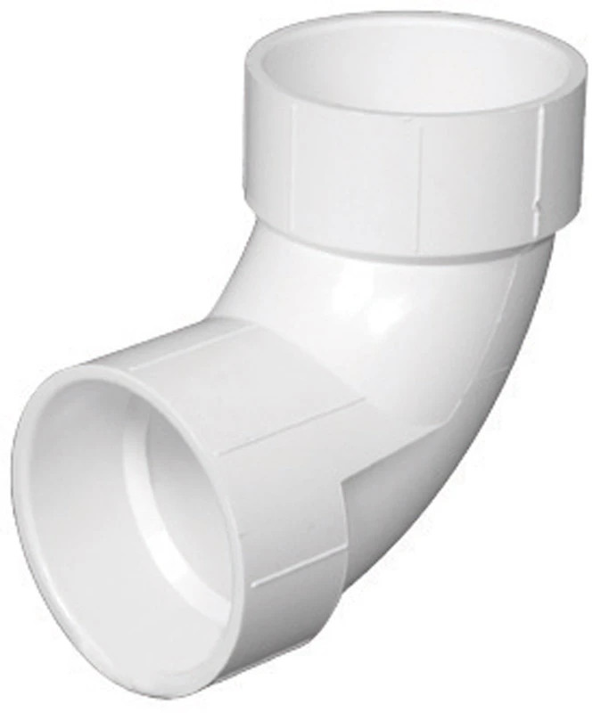 PVC SANITARY ELBOW 90 1-1/2IN