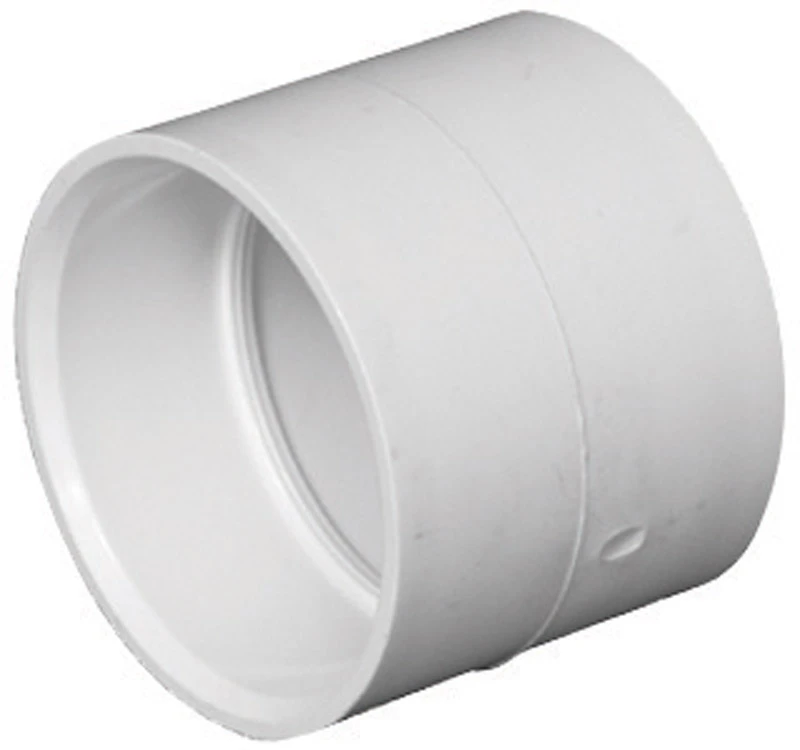 Schedule 40 DWV Coupling, PVC, 2 In.