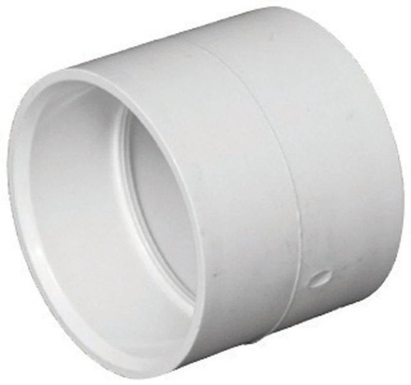 Schedule 40 DWV Coupling, 6 in.