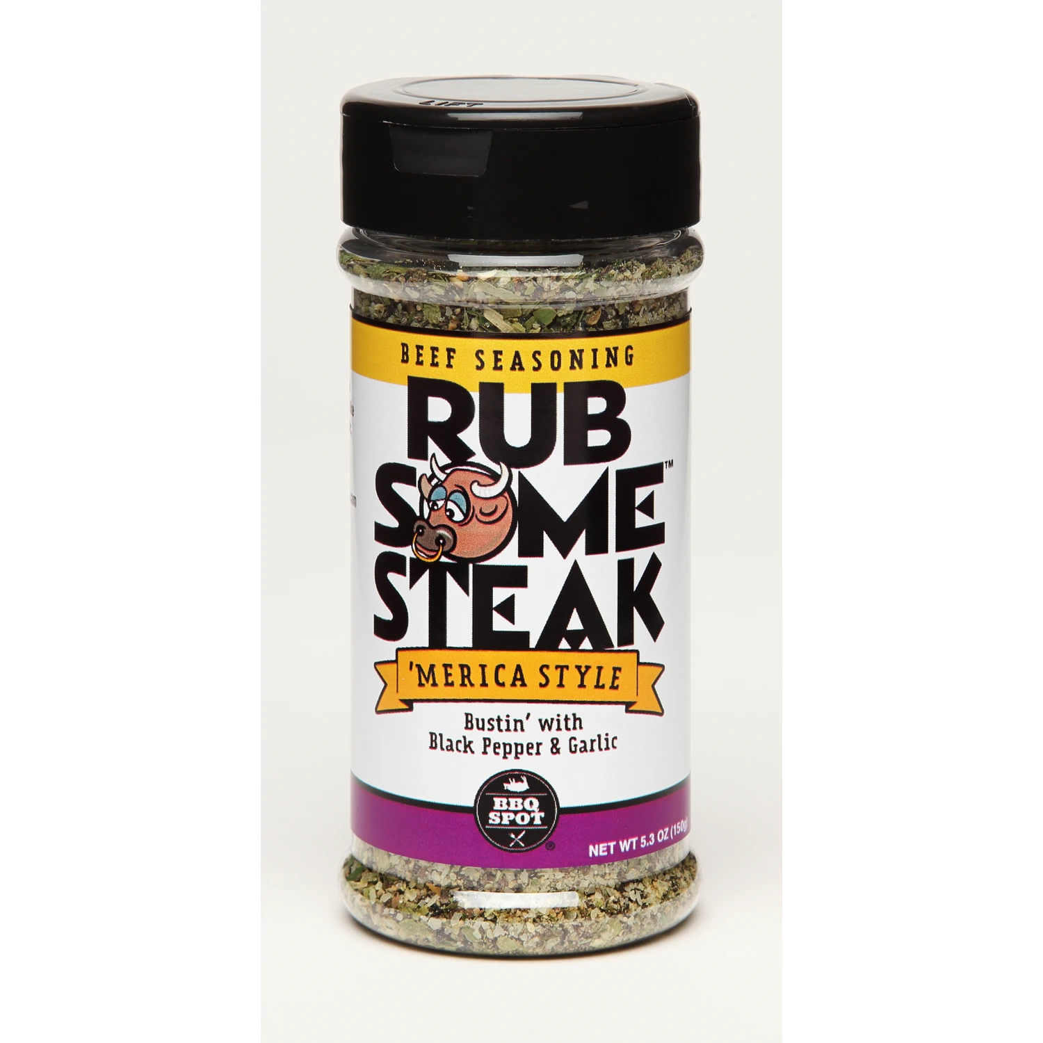 Steak Bbq Rub 5.6 Oz - Premium Garlic & Black Pepper Seasoning