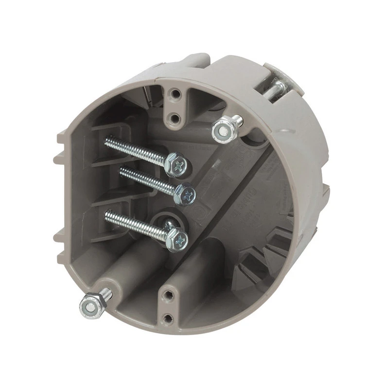 4 In. Round Pvc Ceiling Fan And Fixture Box